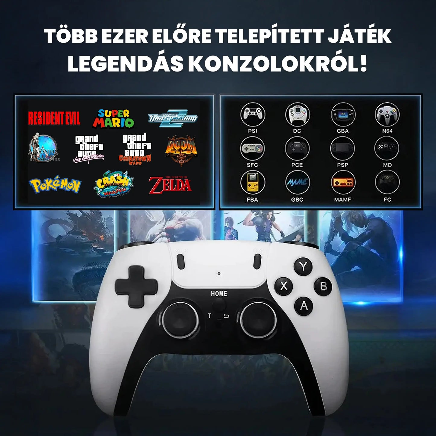 GameGép™ HDMI Konzol