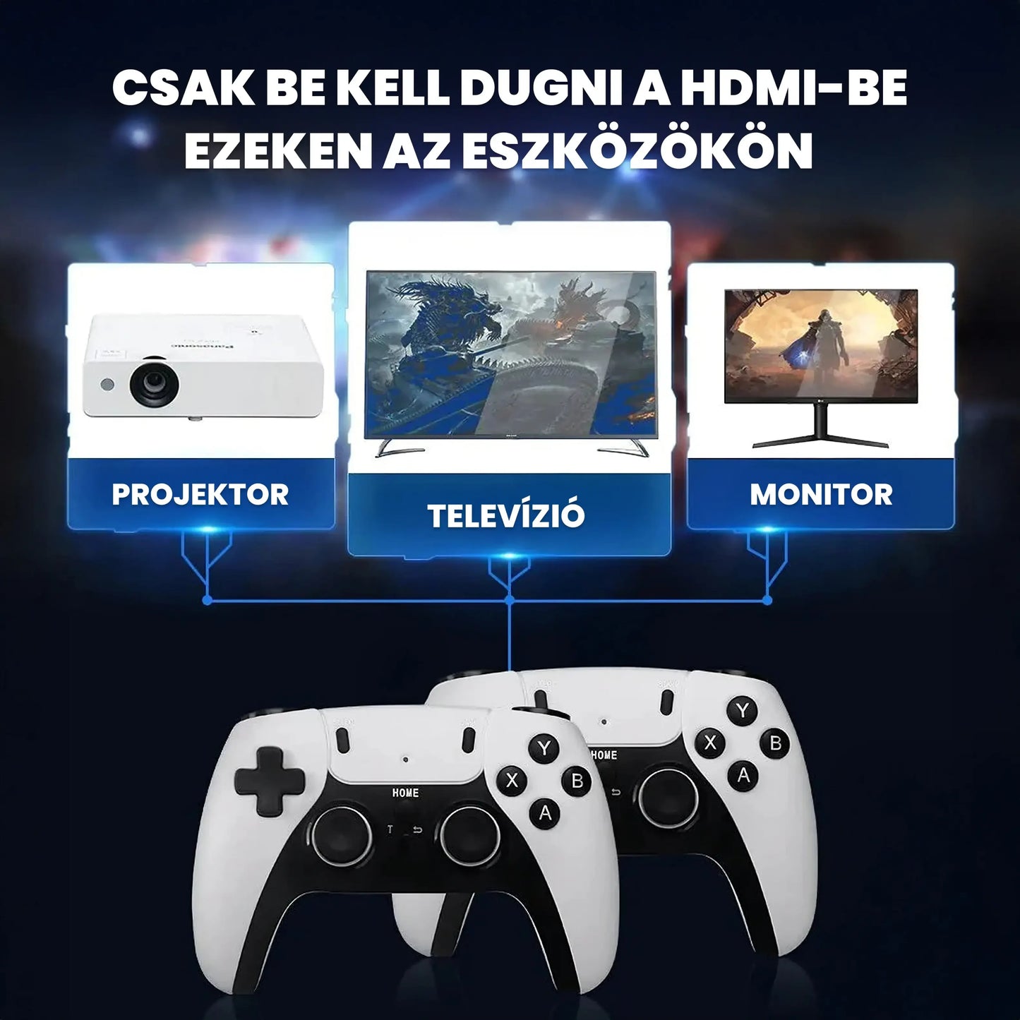 GameGép™ HDMI Konzol
